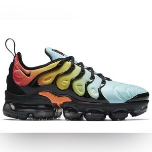 Nike Air Vapormax Plus Shoes Womens Size 8 Multicolor Gradient Sunset